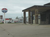 USA - Yukon OK - Old Standard Station (19 Apr 2009)